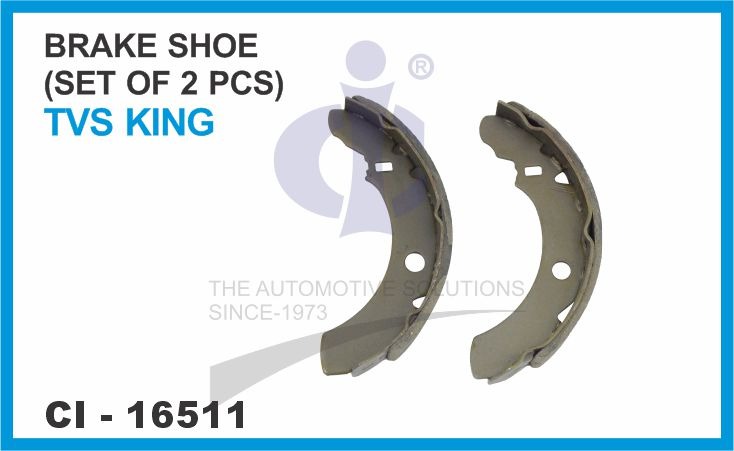 BRAKE SHOE TVS KING REAR