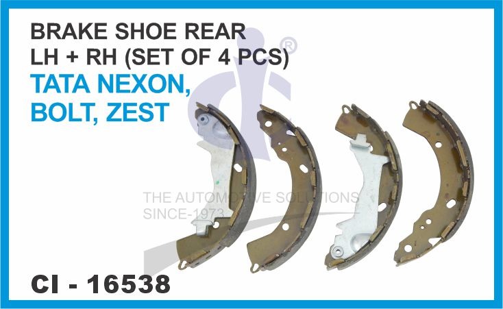 BRAKE SHOE NEXON, BOLT, ZEST REAR 4 PCS