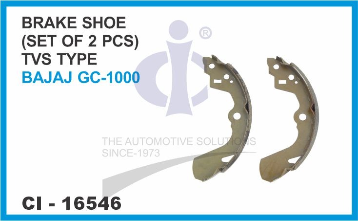 BRAKE SHOE GC-1000 TVS TYPE