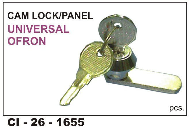 Cam Lock Refrigerator, Universal,