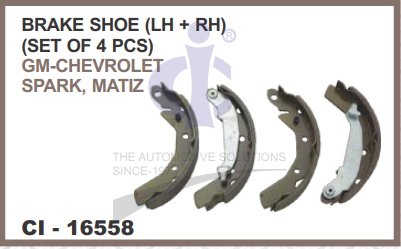 BRAKE SHOE MATIZ,SPARK L/R