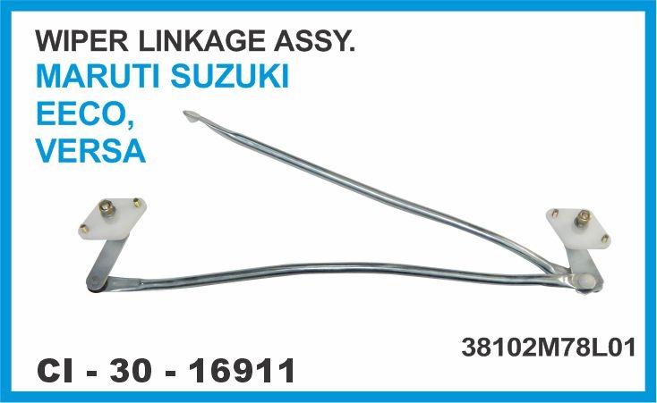 WIPER LINKAGE ASSY EECO, VERSA O.E NO. 38102M78L01
