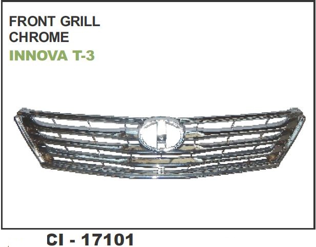 FRONT GRILL INNOVA T-3 CHROME