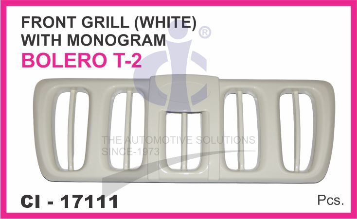 FRONT GRILL BOLERO T-2 WHITE