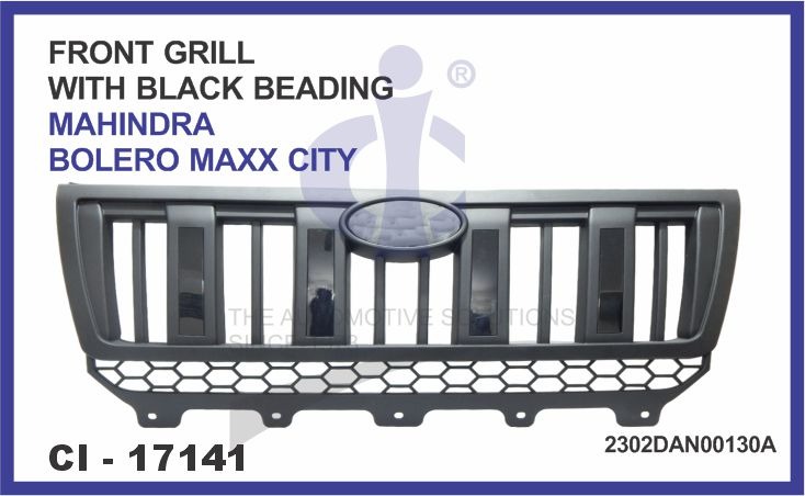 FRONT GRILL WITH BLACK BEADING MAHINDRA BOLERO MAXX CITY
