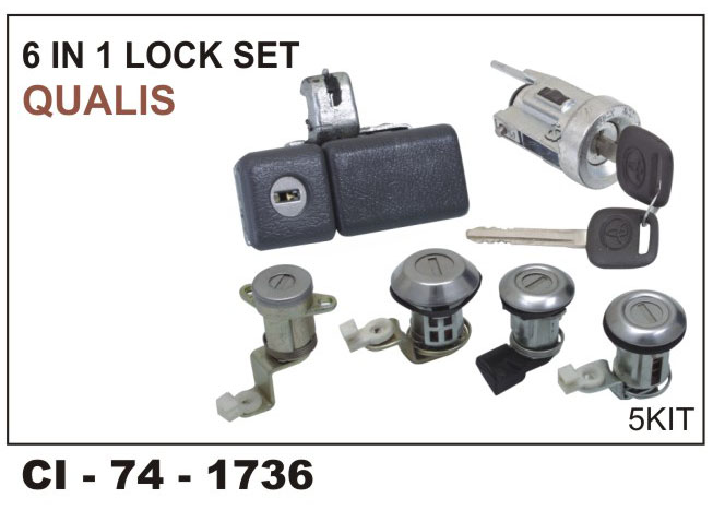 6IN1 LOCK SET QUALIS