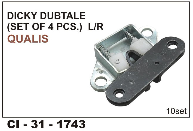 STOPER SUB ASSY QUALIS (4PC)