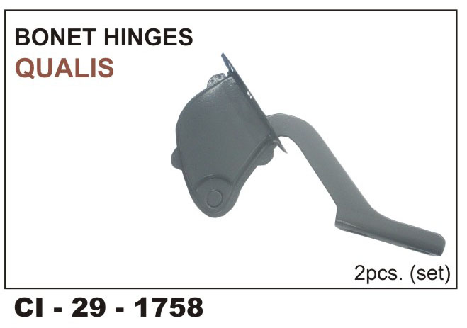 BONNET HINGES QUALIS.