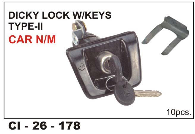 DICKY LOCK W/K T2 CAR