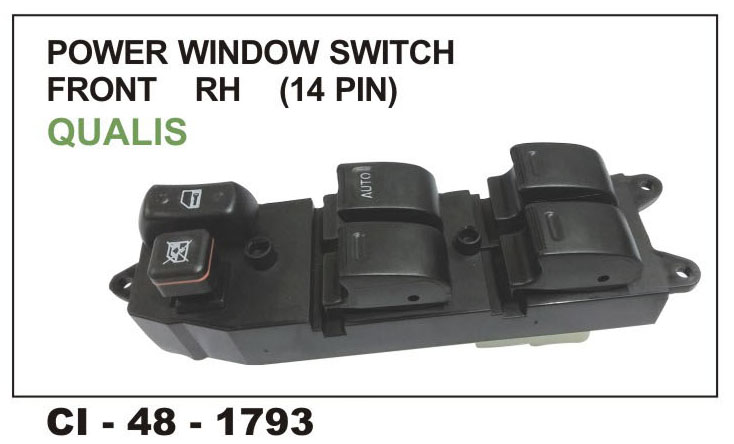 PWR WND SWITCH QUALIS(14PIN) RH