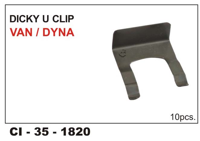 DICKY LOCK U CLIP VAN
