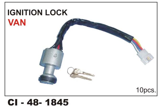 IGINITION LOCK VAN W/KEY