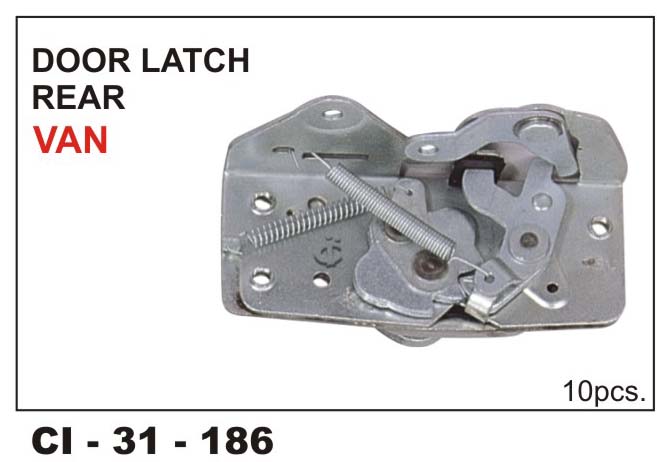 DOOR LOCK ASSY VAN RR-LH