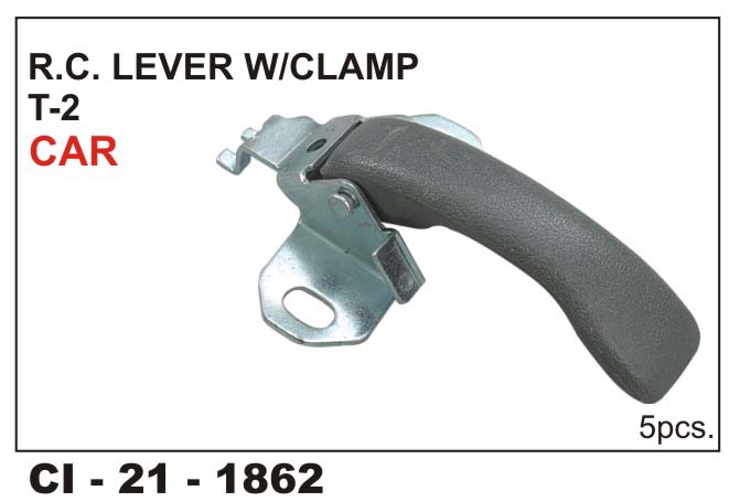 R.C.LEVER CAR T-2 W/CLAMP LH