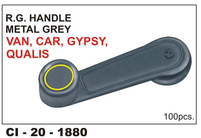R.G.HANDLE VAN,CAR,GYPSY,QUALIS,CANTER O/M,DYNA ECO METAL GREY