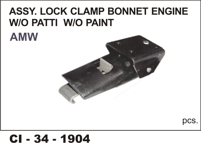BONNET LOCK CLAMP AMW