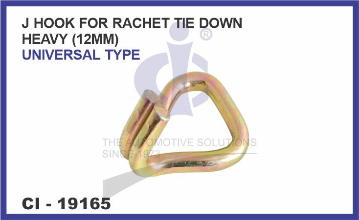 J HOOK FOR RATCHET TIE DOWN HEAVY (12MM)
