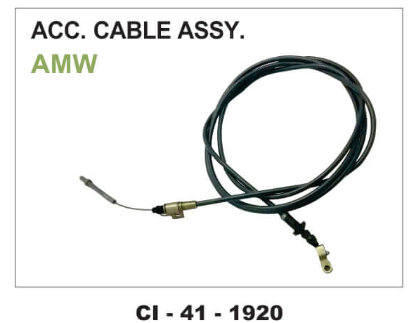 ACCELATOR CABLE ASSY. AMW