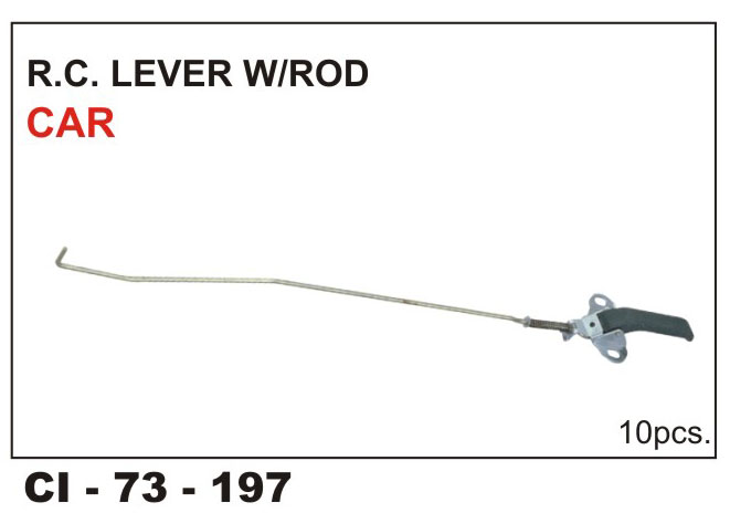 R.C.W/ROD W/O/PLATE CAR L