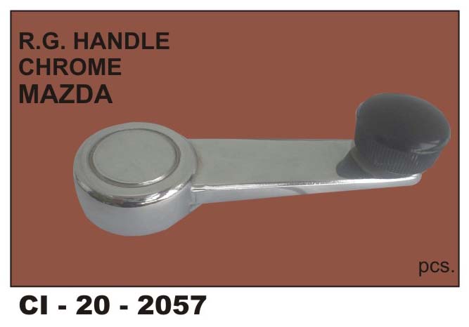 WINDOW HANDLE CHROME METAL MAZDA