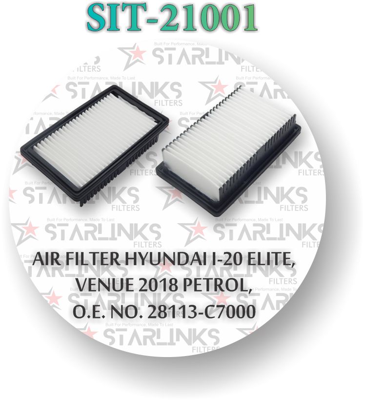 AIR FILTER I-20 ELITE VENUE,VERNA 2018 PETROL