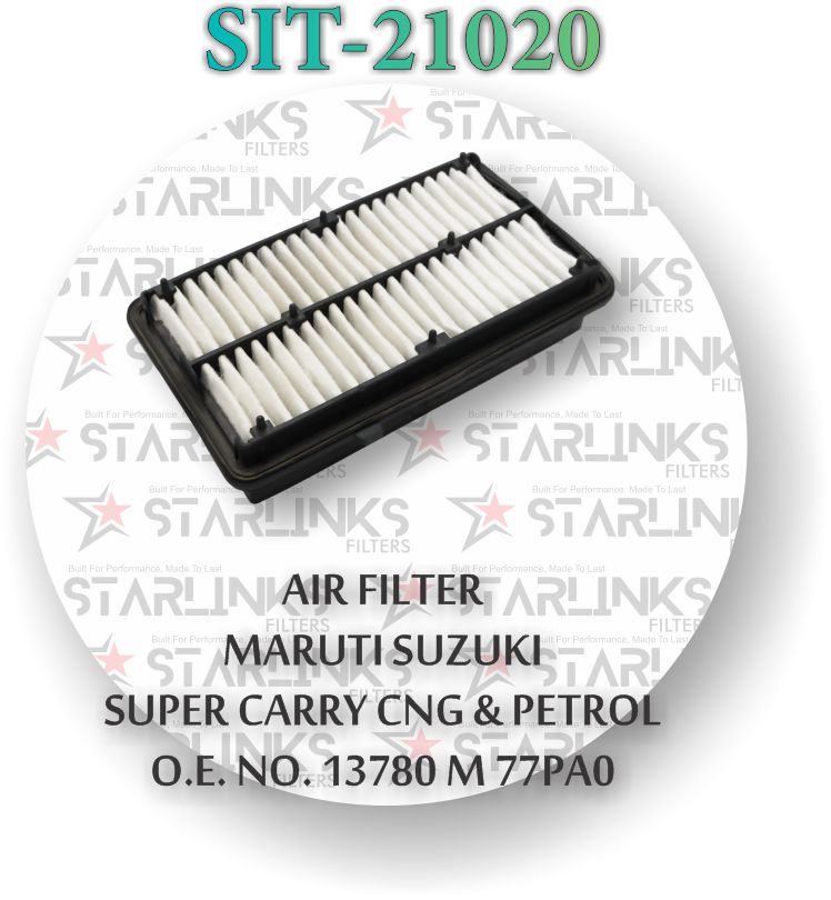 AIR FILTER MARUTI SUZUKI SUPER CARRY CNG AND PETROL