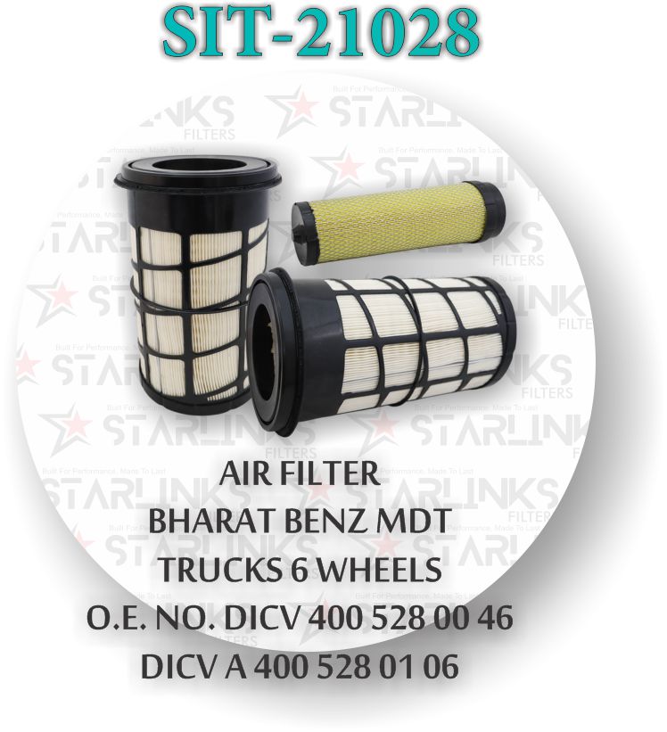 AIR FILTER SUITABLE FOR BHARAT BENZ
