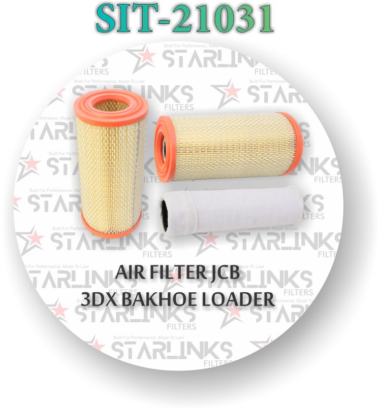 AIR FILTER JCB 3DX BACKHOE LOADER 21031