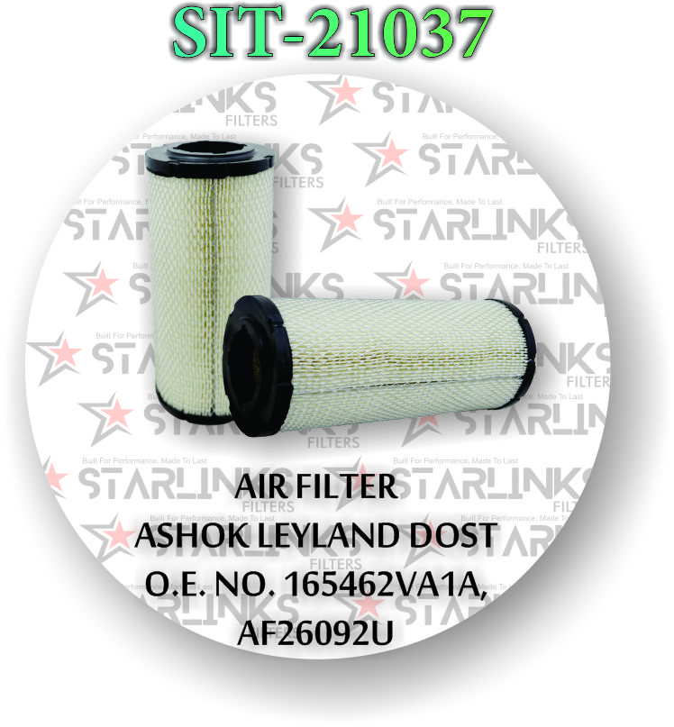 AIR FILTER SUITABLE FOR ASHOK LEYLAND DOST