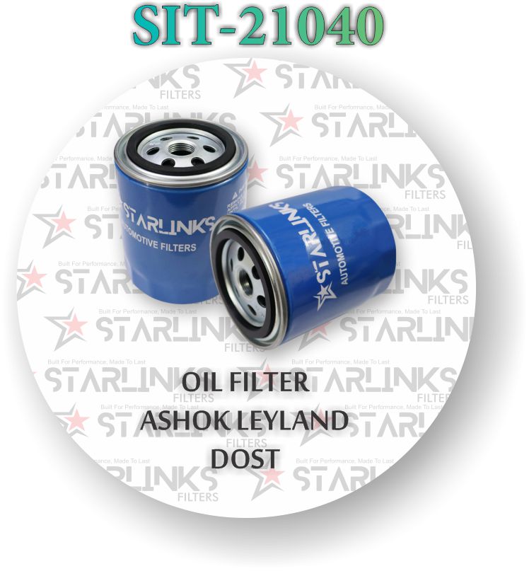 OIL FILTER SUITABLE FOR ASHOK LEYLAND DOST