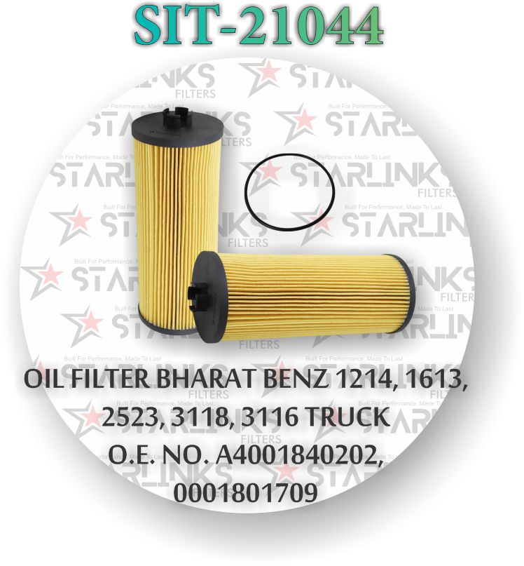OIL FILTER BHARAT BENZ TRUCK