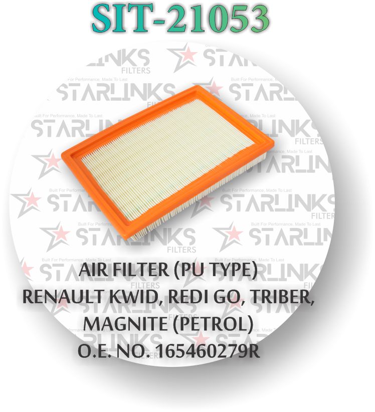 AIR FILTER PU TYPE RENAULT KWID,REDI GO, TRIBER, MAGNITE (PETROL)