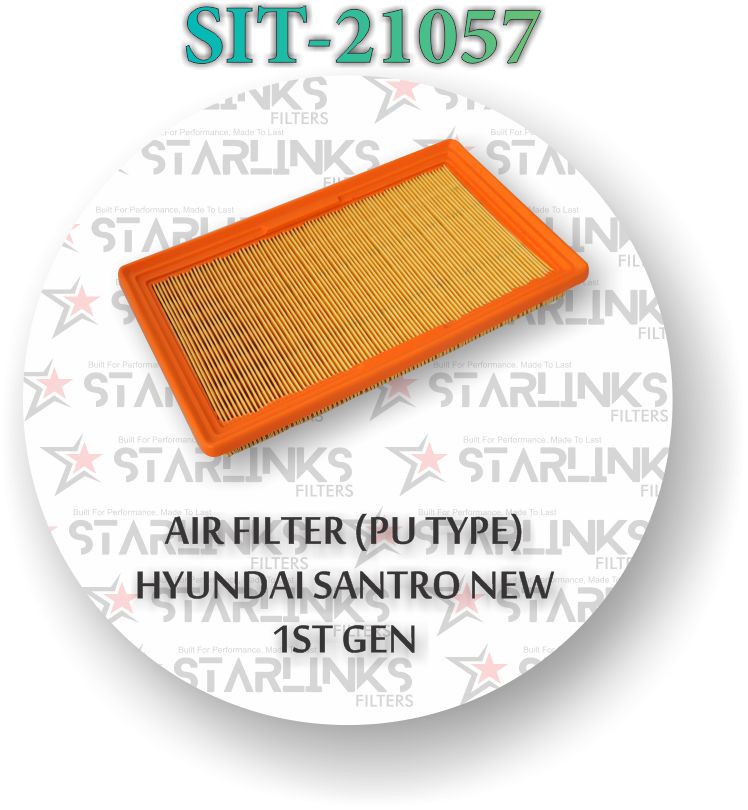 AIR FILTER PU TYPE HYUNDAI SANTRO NEW 1-ST GEN