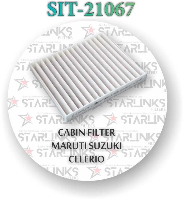 CABIN FILTER SUITABLE FOR MARUTI SUZUKI CELERIO
