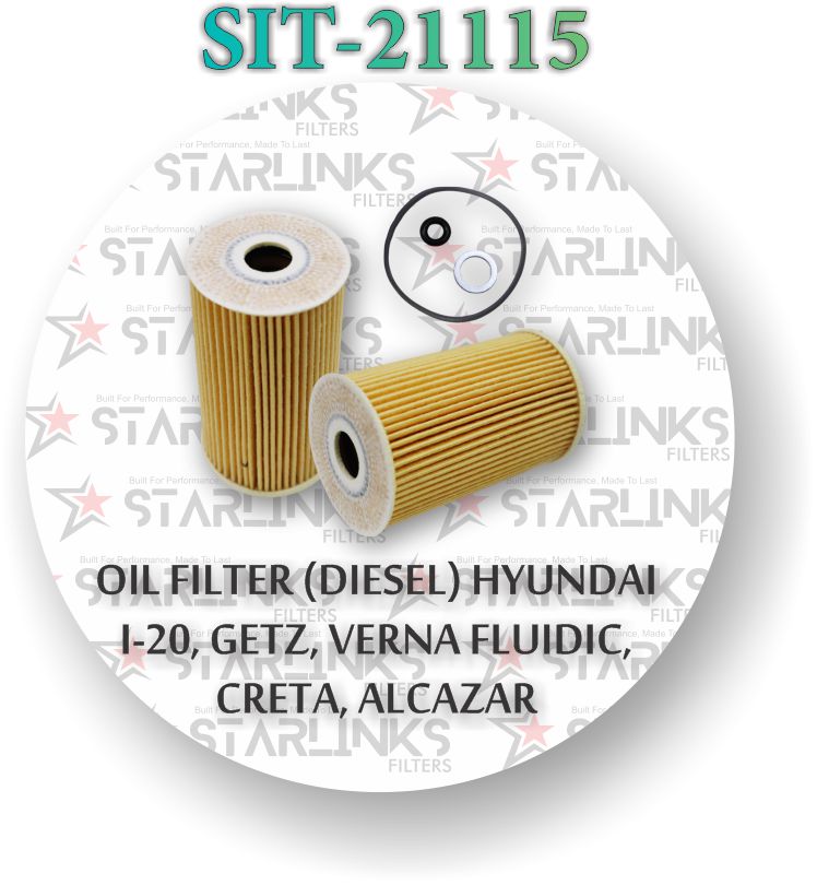 OIL FILTER J-20 GETZ VERNA FLUODIC CREATA