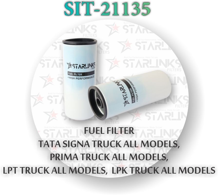 FUEL FILTER TATA All SIGNA MODELS ALL PRIMA MODELS ALL LPT MODELS ALL LPK MODELS