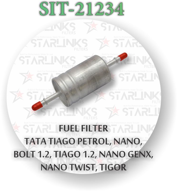 FUEL FILTER TATA TIAGO PETROL,NANO,BOLT 1.2,TIAGO 1.2,NANO GENX,NANO TWIST,TIGOR