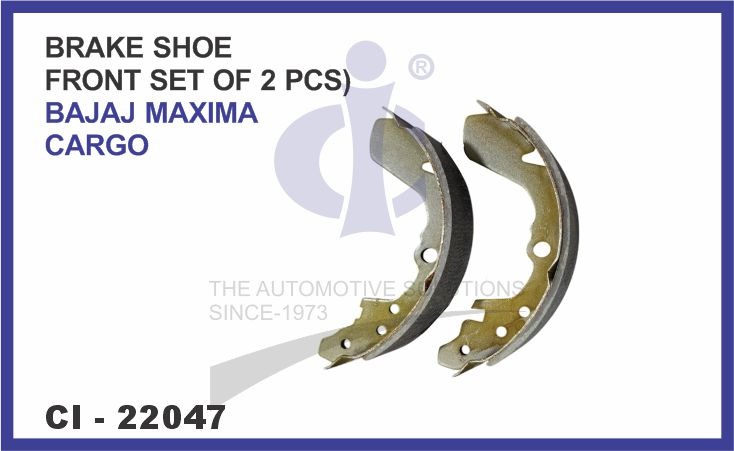 BRAKE SHOE MAXIMO CARGO FRONT (SET OF 2 PCS)