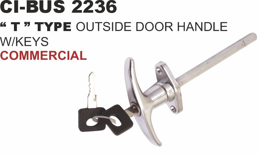 L'TYPE OUTSIDE DOOR HANDLE