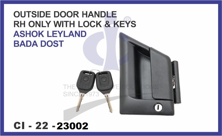 OUTER HANDLE W/KEY BADA DOST RH