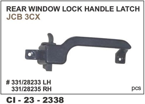 REAR W. LOCK HNDL LATCH JCB 3CX L