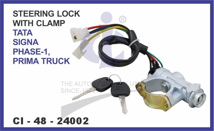 STEERING LOCK WITH CLAMP TATA SIGNA PHASE-1 SUITABLE FOR TATA PRIMA