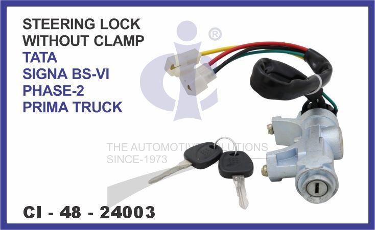 STEERING LOCK WITHOUT CLAMP TATA SIGNA BS-VI PHASE-2 SUITABLE FOR TATA PRIMA