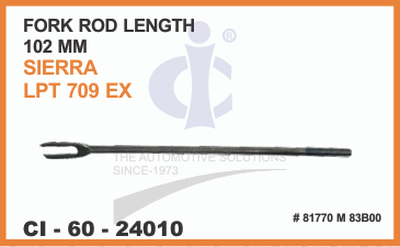 FORK ROD LENGTH - 102MM TATA SIERRA LPT 709 EX