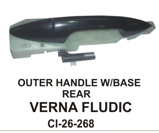 O.H.FLUIDIC W/BASE REAR LEFT