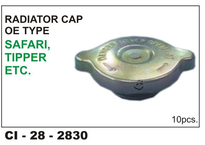 RADIATOR CAP (WITH CHAIN) BRASS