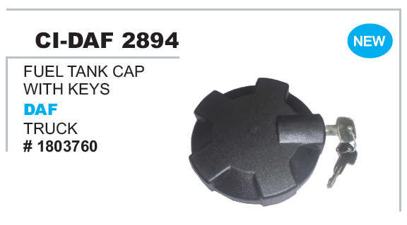 FUEL TANK CAP WITH KEYS LATSET (SIDE LOCK)PLASTIC