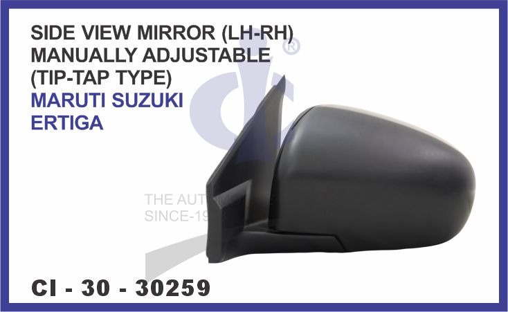 SIDE VIEW MIRROR MANUALLY ADJUSTABLE (TIP-TAP TYPE) MARUTI SUZUKI ERTIGA LH