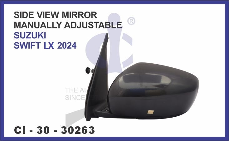 SIDE VIEW MIRROR MANUALLY ADJUSTABLE MARUTI SWIFT LX 202