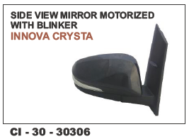 ORVM CRYSTA MOTORISED W/BLINKER LH